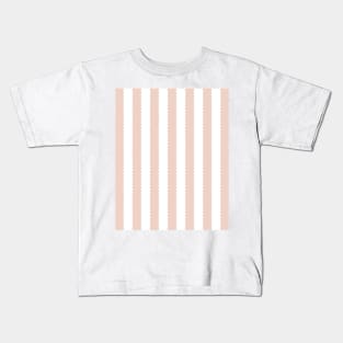 PALE DOGWOOD STRIPES Kids T-Shirt